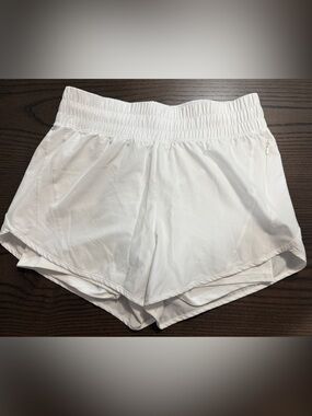 Avia White Women's Athletic Running Shorts